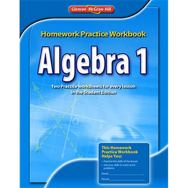 Algebra 1 Homework Practice Workbook