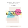 Women Who Thrive Group Manual - 12 Units