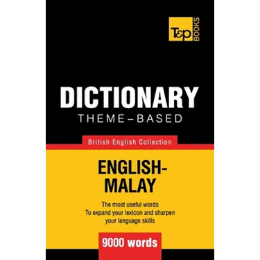 Theme-based dictionary British English-Malay - 9000 words