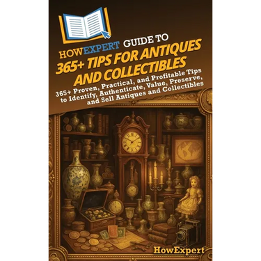 HowExpert Guide to 365+ Tips for Antiques and Collectibles: 365+ Proven, Practical, and Profitable Tips to Identify, Authenticate, Value, Preserve, an