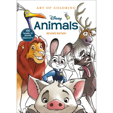 Art of Coloring: Disney Animals: 100 Images to Inspire Creativity