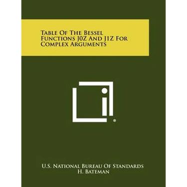 Table of the Bessel Functions J0z and J1z for Complex Arguments