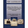Pillsbury Flour Mills Co V. U S U.S. Supreme Court Transcript of Record with Supporting Pleadings