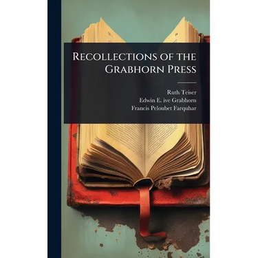 Recollections of the Grabhorn Press
