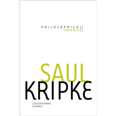 Philosophical Troubles, Volume I: Collected Papers