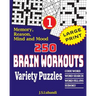250 Brain Workouts Variety Puzzles