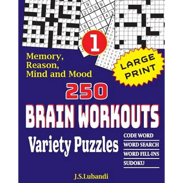 250 Brain Workouts Variety Puzzles