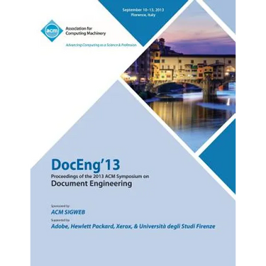DOC ENG 13 Proceedings of the !4th ACM Conference on Document Engineering