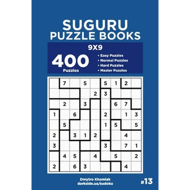Suguru Puzzle Books - 400 Easy to Master Puzzles 9x9 (Volume 13)