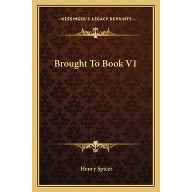 Brought To Book V1