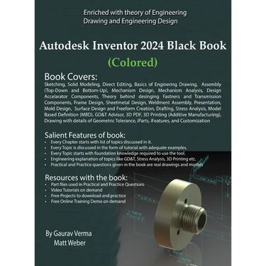 Autodesk Inventor 2024 Black Book