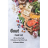 Gout Food List: 200 Low Purine Foods 50 Moderate to High Purine Foods