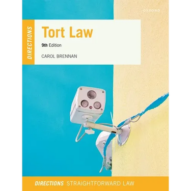 Tort Law Directions 9e Paperback