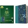 NLT Life Application Study Bible, Third Edition, Large Print (Leatherlike, Meadow Teal, Indexed, Red Letter)