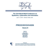 Proceedings of The 23rd World Multi-Conference on Systemics, Cybernetics and Informatics: WMSCI 2019 (Volume III)