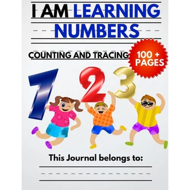 I Am Learning Numbers: Counting And Tracing: The Kindergarten Writing Book For Kids With Animals to Learn How To Count and Trace Numbers With