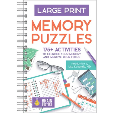 Large Print Memory Puzzles