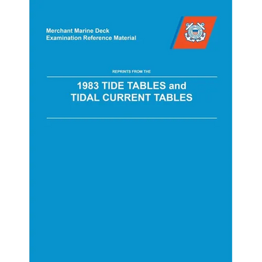 MMDREF Tide Tables & Tidal Current Tables 1983