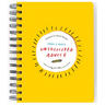 Unsolicited Advice Planner: Undated 52 Week Planner