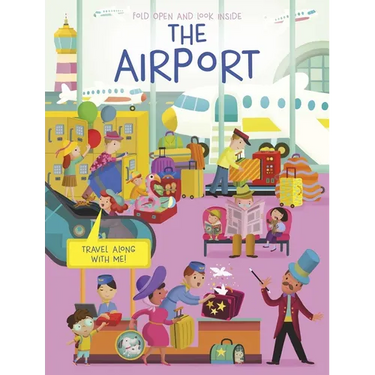 Fold Open and Look Inside the Airport