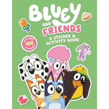 Bluey and Friends: A Sticker & Activity Book