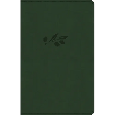 NASB Large Print Personal Size Reference Bible, Olive Leathertouch, Indexed