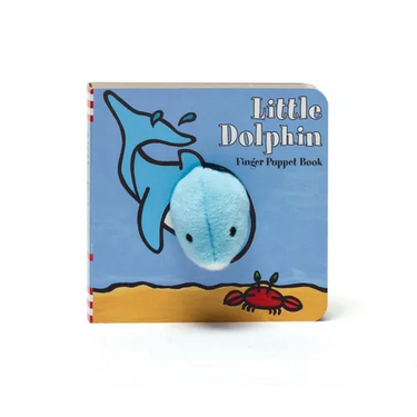 Little Dolphin: Finger Puppet Book: (Finger Puppet Book for Toddlers and Babies, Baby Books for First Year, Animal Finger Puppets)
