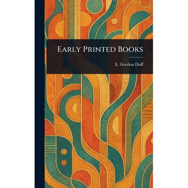 Early Printed Books
