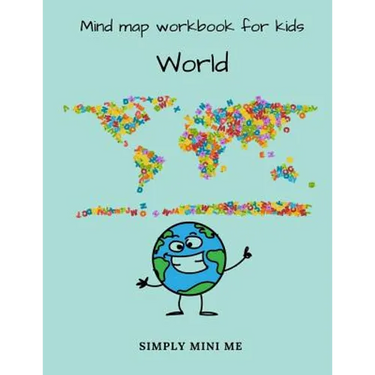 Mind map workbook for kids - World