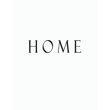 Home: Black and White Decorative Book to Stack Together on Coffee Tables, Bookshelves and Interior Design - Add Bookish Char