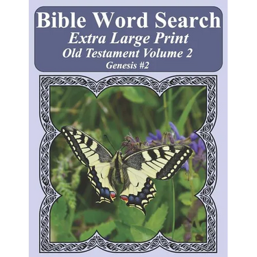 Bible Word Search Extra Large Print Old Testament Volume 2: Genesis #2
