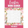 Easter Word Search for Adults: Christian Crossword for Adults Cross Words Puzzle Book Word Search Large Print