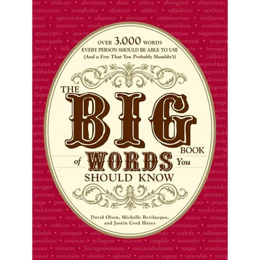 The Big Book of Words You Should Know: Over 3,000 Words Every Person Should Be Able to Use (and a Few That You Probably Shouldn't)