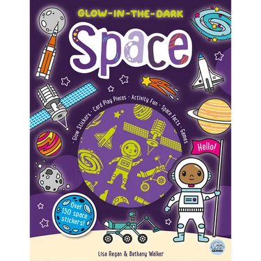 Glow-In-The-Dark Space Sticker Activity