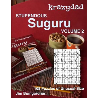 Krazydad Stupendous Suguru Volume 2: 108 Puzzles of Unusual Size