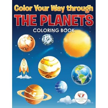 Color Your Way Through the Planets Coloring Book
