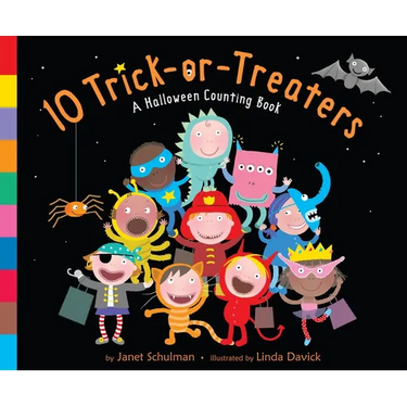 10 Trick-Or-Treaters: A Halloween Book for Kids and Toddlers