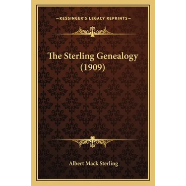 The Sterling Genealogy (1909)