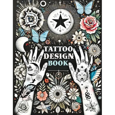 Tattoo Design Book: Over 1500 Original Collections of Tattooing for Beginners with Comprehensive Real Traditional Styles, Minimalist Flash Art Inspira