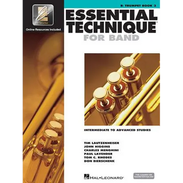 Essential Technique for Band with Eei - Intermediate to Advanced Studies - BB Trumpet (Book/Online Audio)