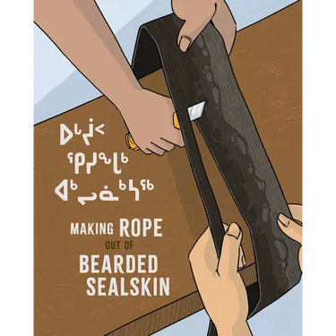 Making Rope Out of Bearded Sealskin