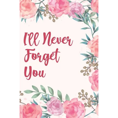I'll Never Forget You: Discrete Internet Password Manager to Keep Your Private Information Safe With Beautiful Floral Motif
