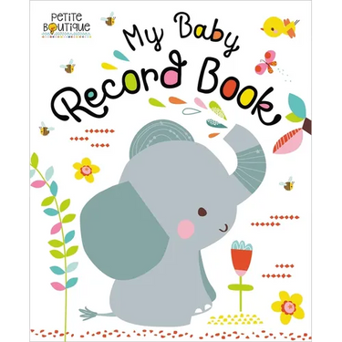 Petite Boutique My Baby Record Book