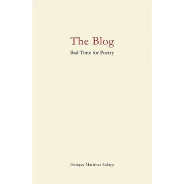 The Blog: Bad Time for Poetry