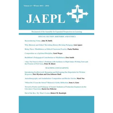 Jaepl: The Journal of the Assembly for Expanded Perspectives on Learning (Vol. 21, 2015-2016)