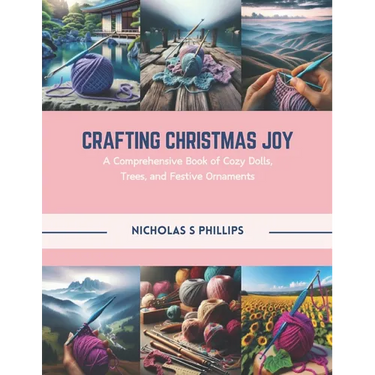 Crafting Christmas Joy: A Comprehensive Book of Cozy Dolls, Trees, and Festive Ornaments