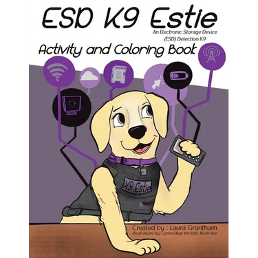 ESD K9 Estie Activity and Coloring Book