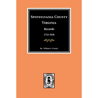 Spotsylvania County, Virginia Records.
