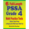 6 Full-Length PSSA Grade 4 Math Practice Tests: Extra Test Prep to Help Ace the PSSA Grade 4 Math Test