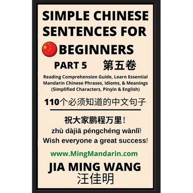 Simple Chinese Sentences for Beginners (Part 5) - Idioms and Phrases for Beginners (HSK All Levels)